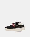 BALLY RAISE SNEAKERS IN LEATHER, BLACK