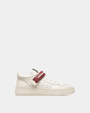 BALLY RAISE SNEAKER IN LEATHER, WHITE