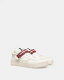 BALLY RAISE SNEAKER IN LEATHER, WHITE