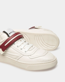 BALLY RAISE SNEAKER IN LEATHER, WHITE