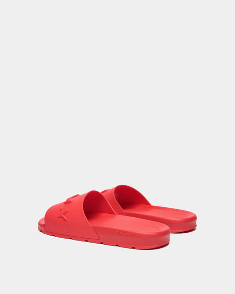 BALLY SEASIDE SANDAL IN RUBBER, RED