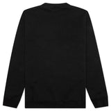 LANVIN CLASSIC CURB SWEAT SHIRT, BLACK