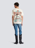 BALMAIN SIGNATURE WESTERN T-SHIRT, MULTICOLOR