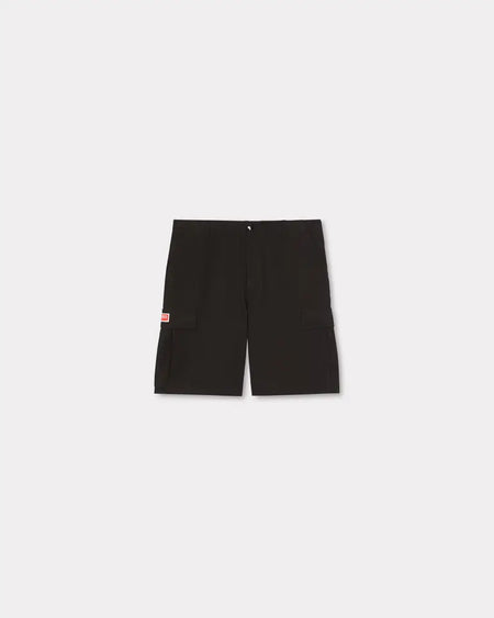 BALLY Logo Print Belt, Black