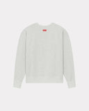 KENZO LUCKY TIGER EMBROIDERED OVERSIZED SWEATSHIRT, PALE GREY