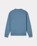 KENZO LUCKY TIGER EMBROIDERED OVERSIZE SWEATSHIRT, BLUE