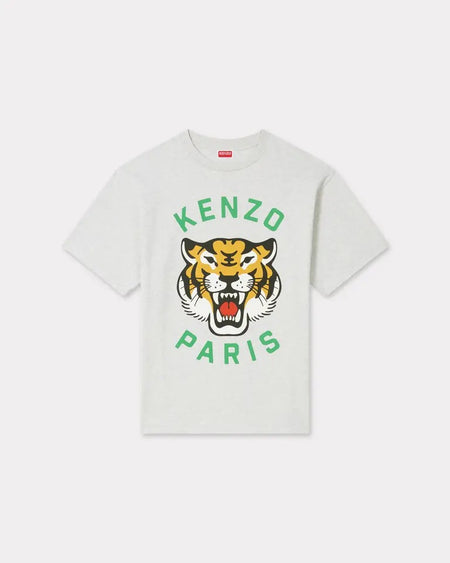 KENZO DRAWN VARSITY TRUCKER JACKET, MULTICOLOR
