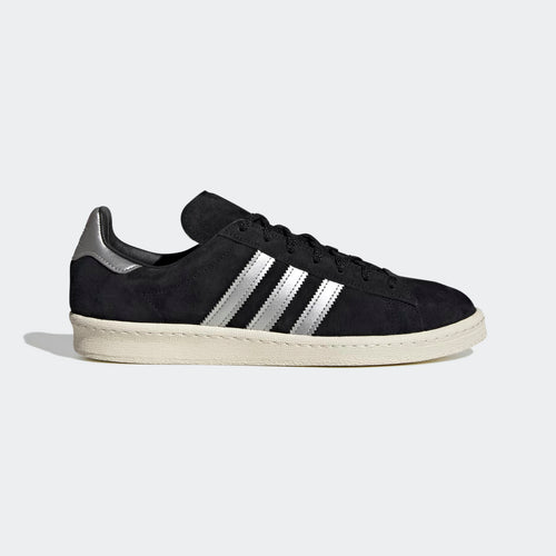 ADIDAS CAMPUS 80S SNEAKER, CBLACK/FTWWH