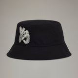 ADIDAS X Y-3 BUCKET HAT, BLACK