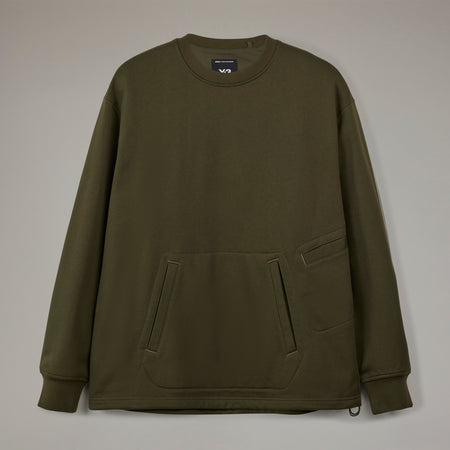 WALES BONNER LONG SLEEVE CREW, GREY