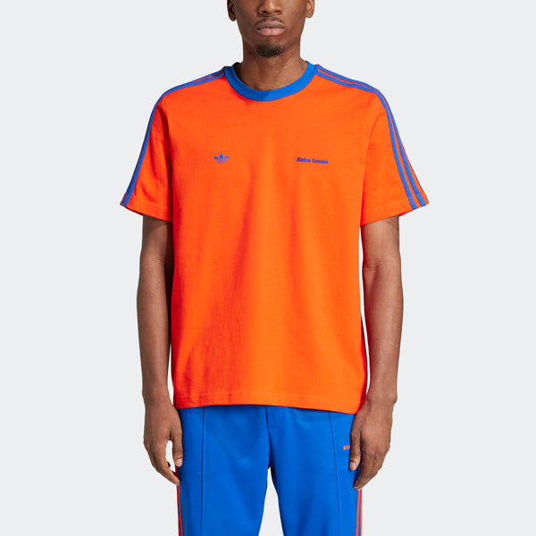 WALES BONNER SHORT SLEEVE TEE, ORANGE