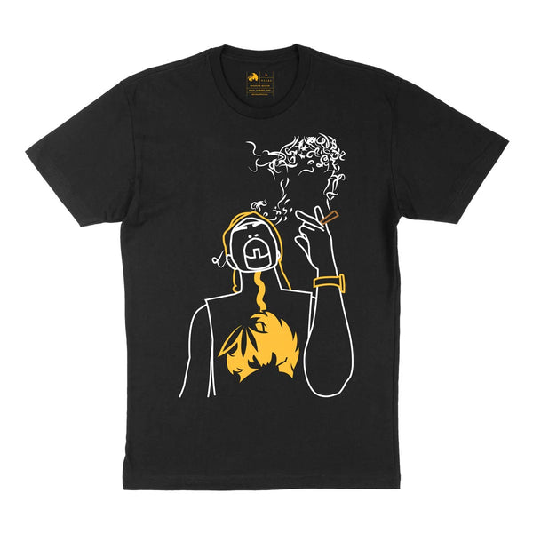 TICAL IRON LUNG ART T-SHIRT, BLACK