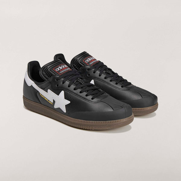 ADIDAS X BAPE SAMBA CBLACK/FTW, CBLACK/FTWWHT/GUM5