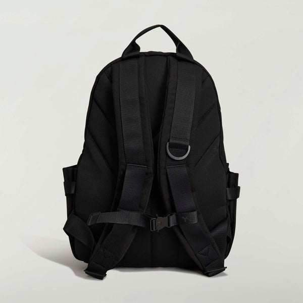Y-3 STAPLE BACKPACK, BLACK