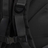 Y-3 STAPLE BACKPACK, BLACK