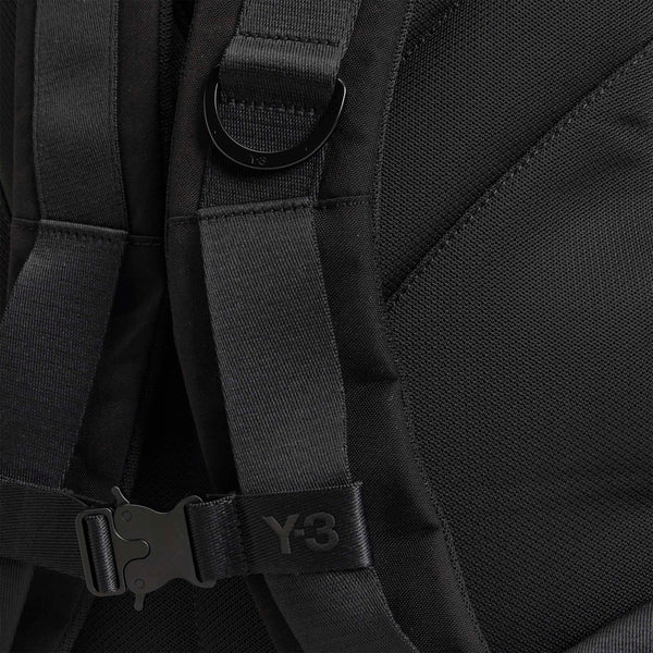 Y-3 STAPLE BACKPACK, BLACK
