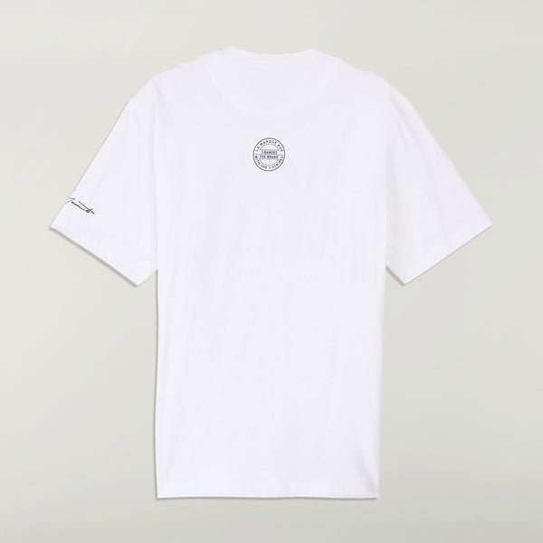 Y-3 X NEIGHBORHOOD LOGO T-SHIRT, WHITE