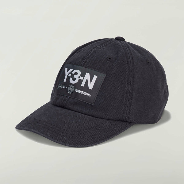 Y-3 X NEIGHBORHOOD CAP, BLACK