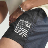 USA 94 Graphic Shorts, Black