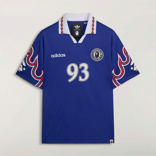 SSL FLAME JERSEY BAPE, JAPBLU