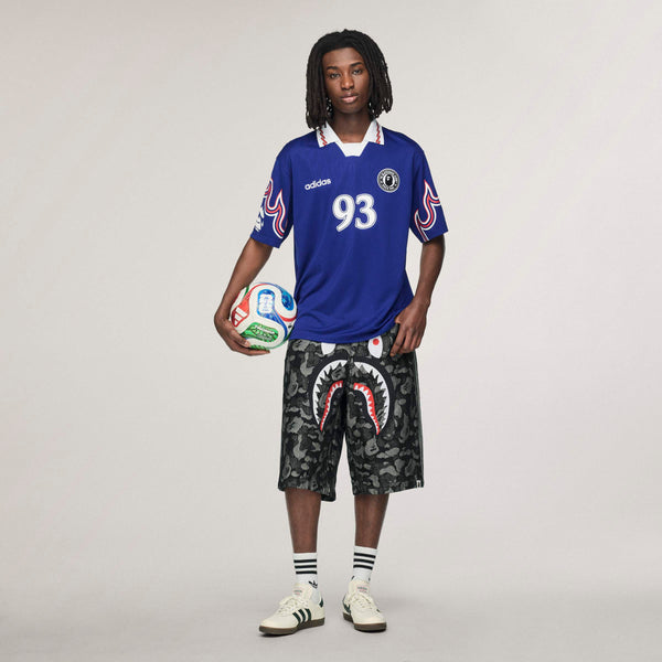 SSL FLAME JERSEY BAPE, JAPBLU