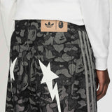 SHARK DENIM JORTS BAPE, BLACK