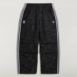 JACQUARD PANTS BAPE, BLACK