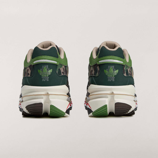 ADIDAS X BAPE ADISTAR HRMY, HEMP/IRONMT/OWHITE