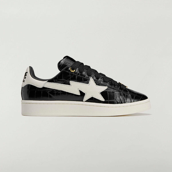ADIDAS X BAPE CAMPUS 00S, CBLACK/OWHITE/GOLDMT