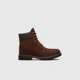 Men's Timberland® Heritage 6-Inch Waterproof Boot, Dark Brown Nubuck/Gold