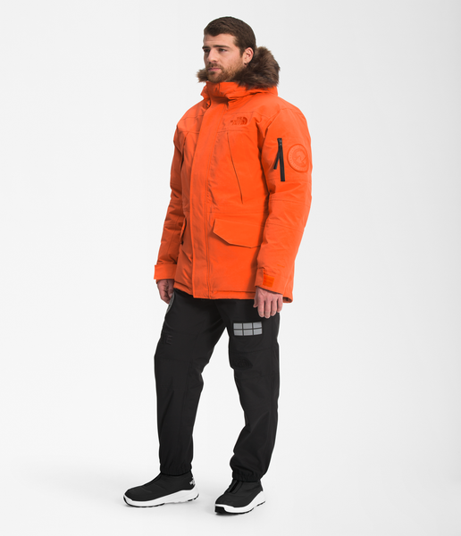 THE NORTH FACE Men's Expedition McMurdo Parka, Red Orange