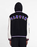 LANVIN X FUTURE VARSITY JACKET, BLACK