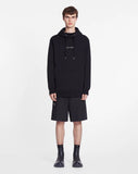 LANVIN CASUAL CHINO SHORTS, BLACK