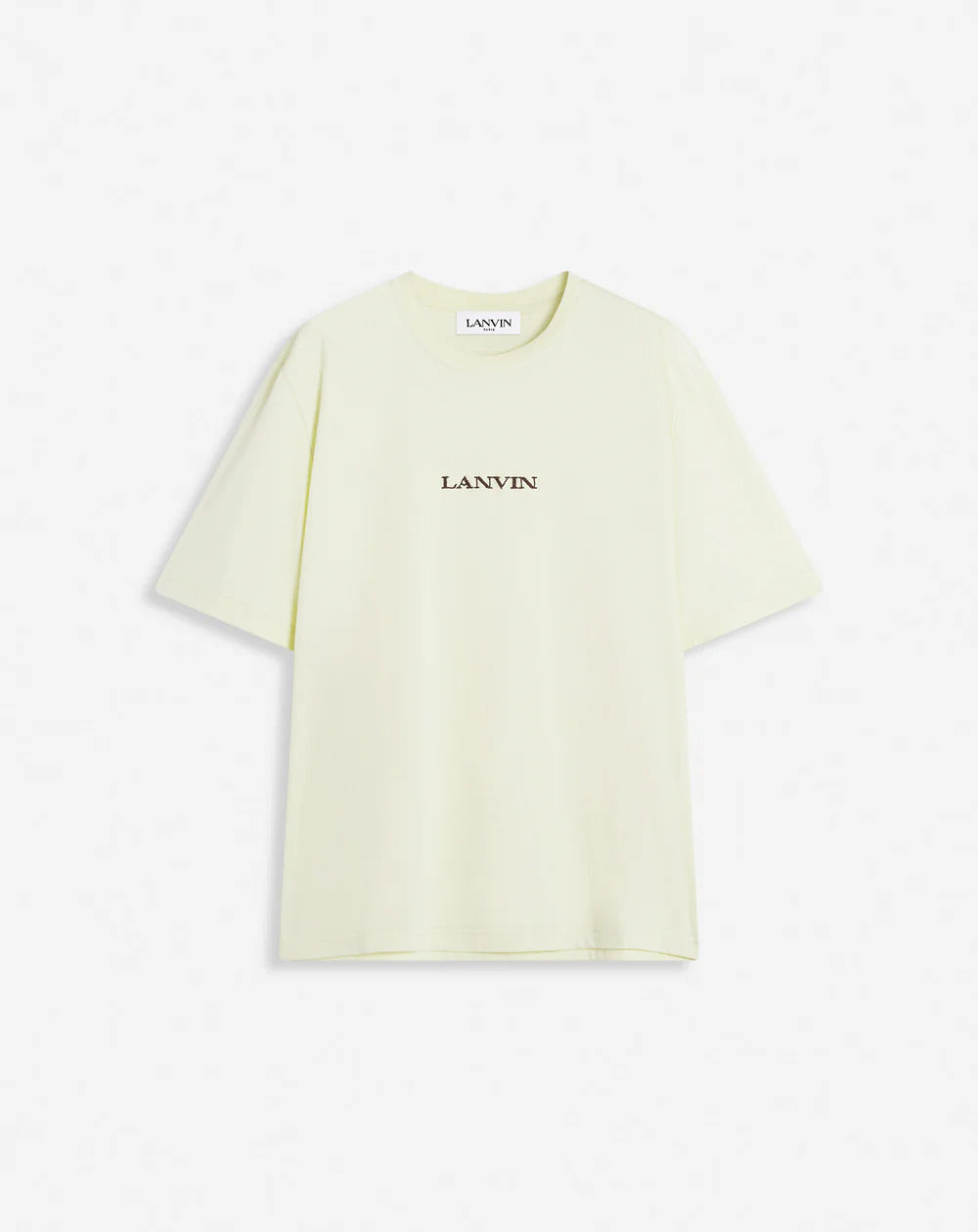 【関税込み】Lanvin ホワイト Lanvin ビーズ刺繍 Tシャツ LANVIN EMBROIDERED T-SHIRT, QUARTZ – OZNICO