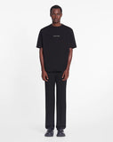 LANVIN UNISEX LOGO CLASSIC T-SHIRT, BLACK