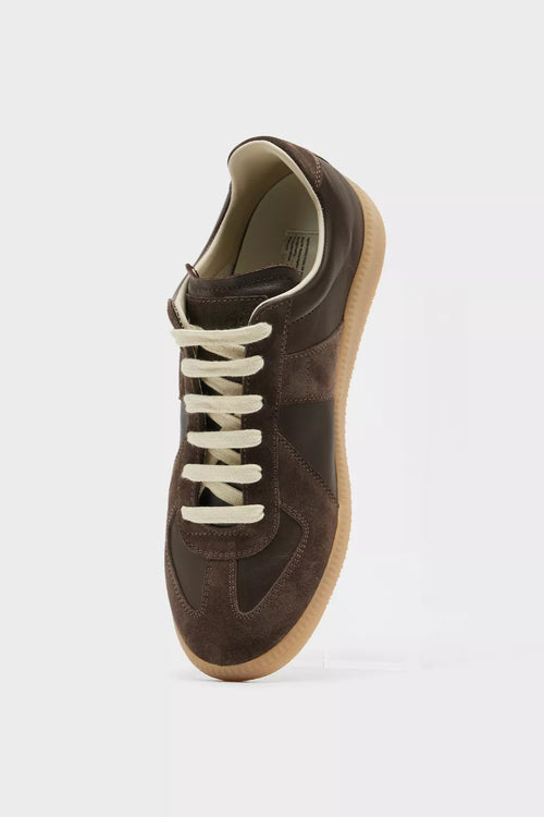 MAISON MARGIELA Replica Sneaker, Dark Brown
