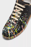 Maison Margiela Replica Paint Splatter Sneaker, Black