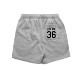 Shaolin Sluggers Shorts, GREY