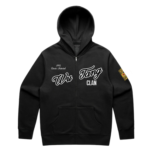 Shaolin Sluggers Zip Hoodie, BLACK