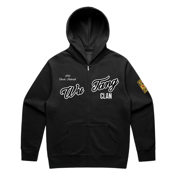 Shaolin Sluggers Zip Hoodie, BLACK