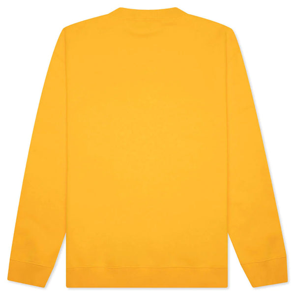 LANVIN CLASSIC CURB SWEAT SHIRT, SUNFLOWER