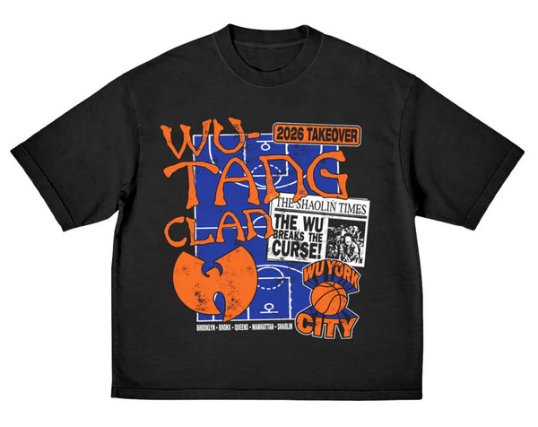 NYC Wu Game Tee, BLACK