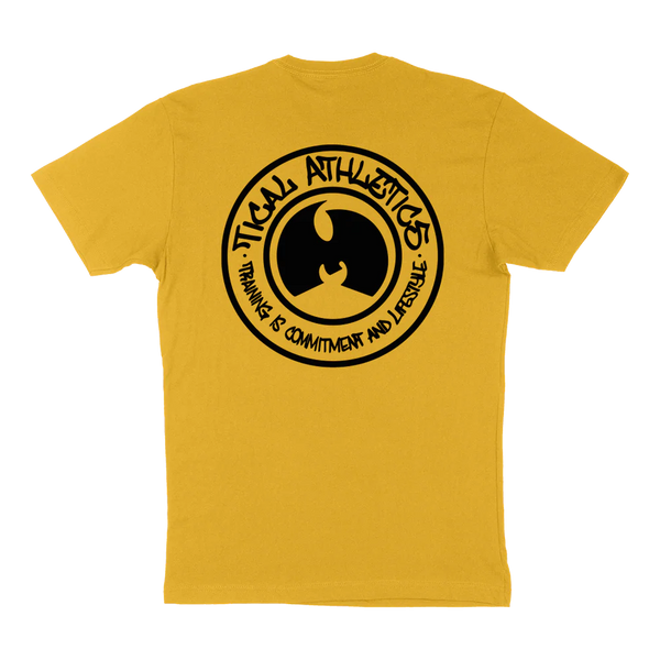 TICAL ATHLETICS T-SHIRT, GOLD