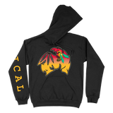 TICAL BEE HOODIE, BLACK