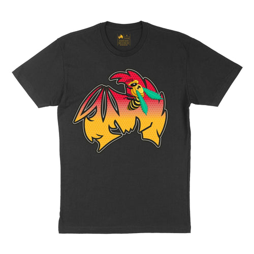 TICAL BEE T-SHIRT, BLACK
