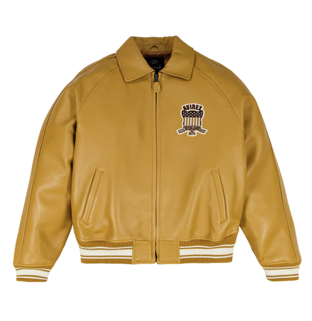 AVIREX ICON JACKET, MUSTARD