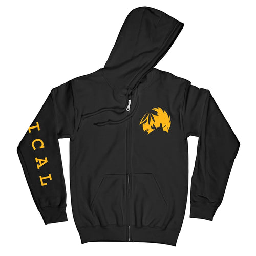 TICAL MBLEM ZIP HOODIE, BLACK