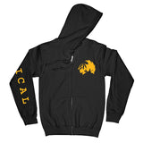 TICAL MBLEM ZIP HOODIE, BLACK