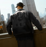 AVIREX ICON JACKET, TRIPLE BLACK