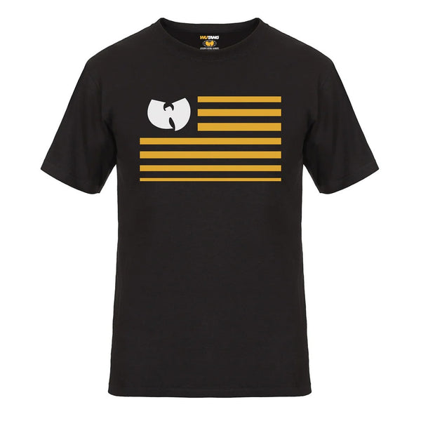WU-TANG FLAG T-SHIRT, BLACK